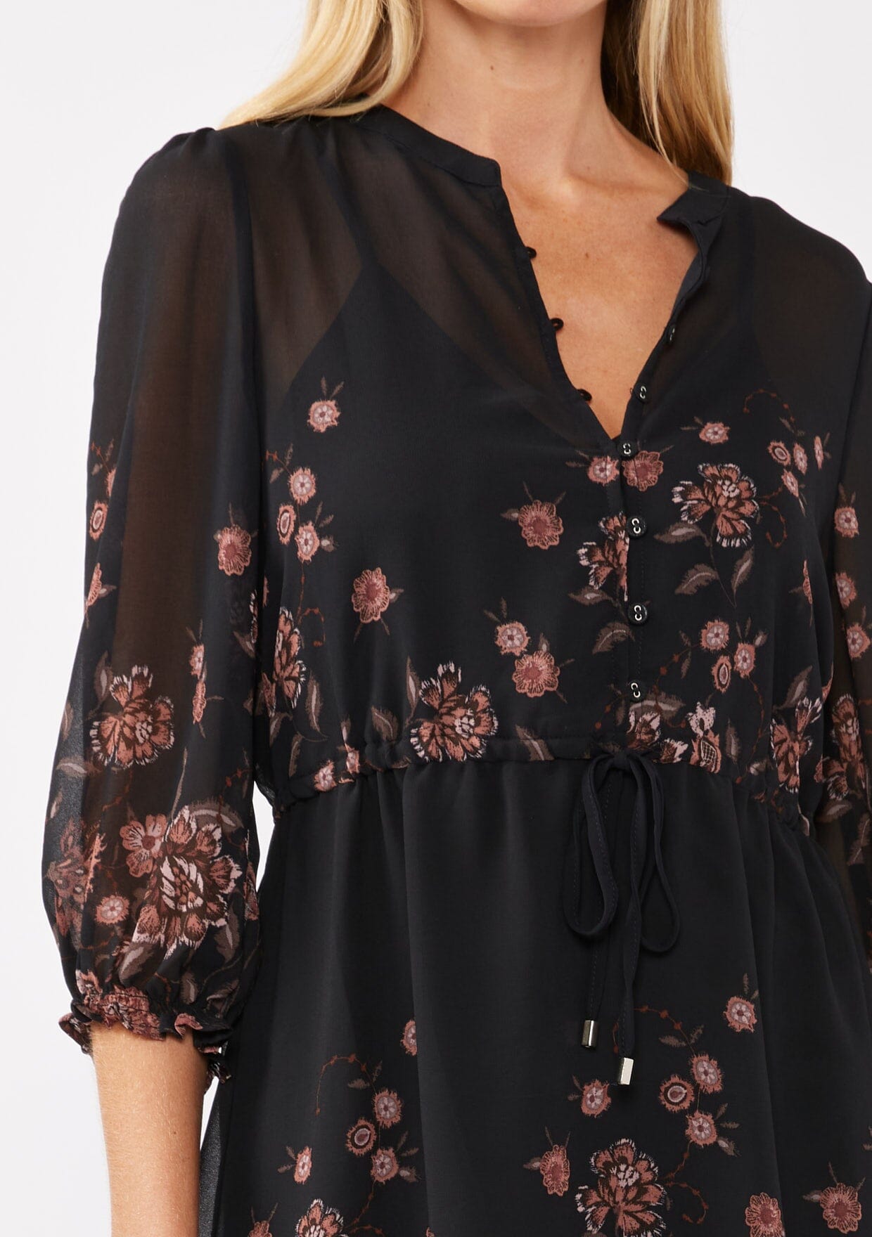 That Moment Floral Mini Dress