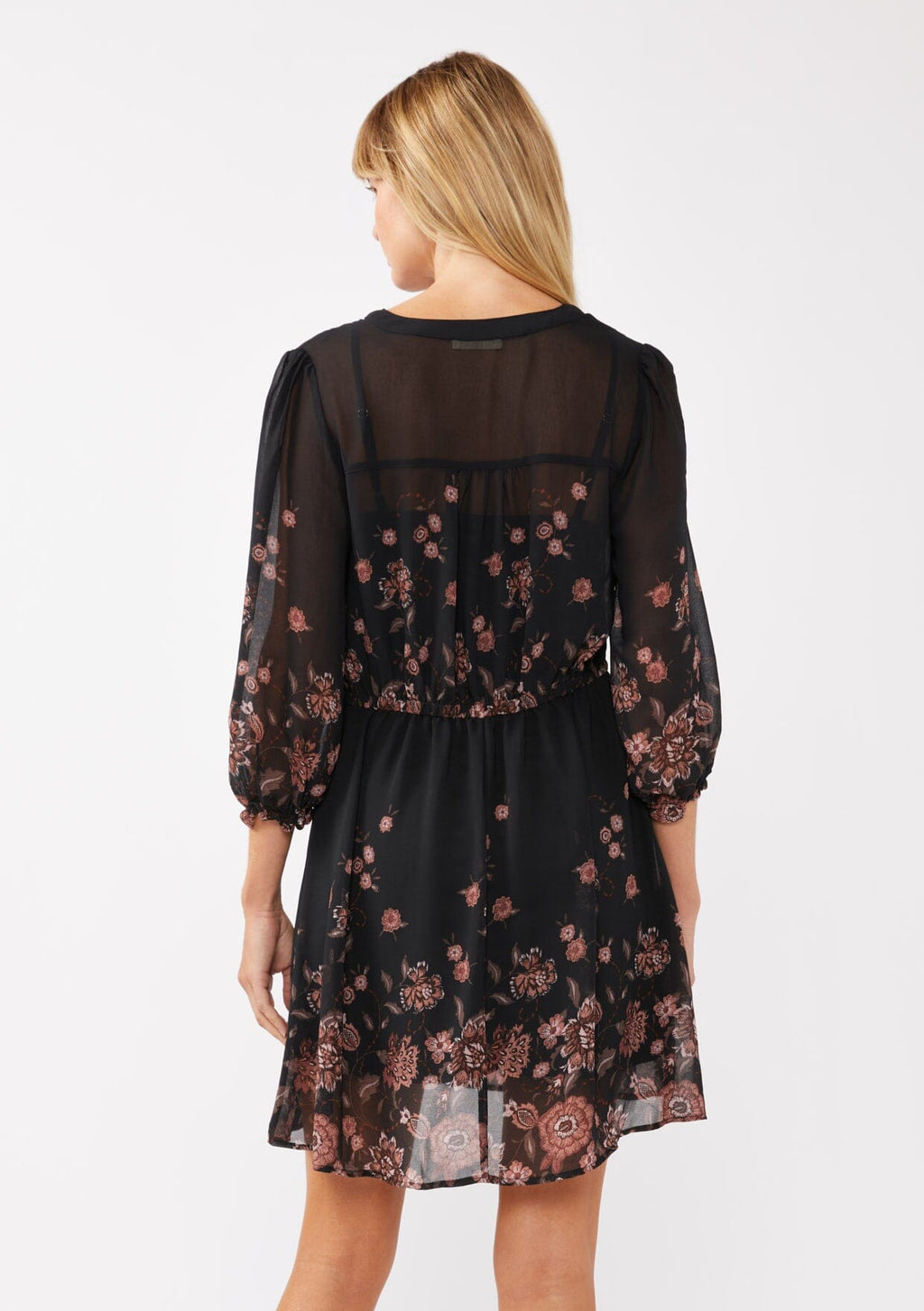 That Moment Floral Mini Dress