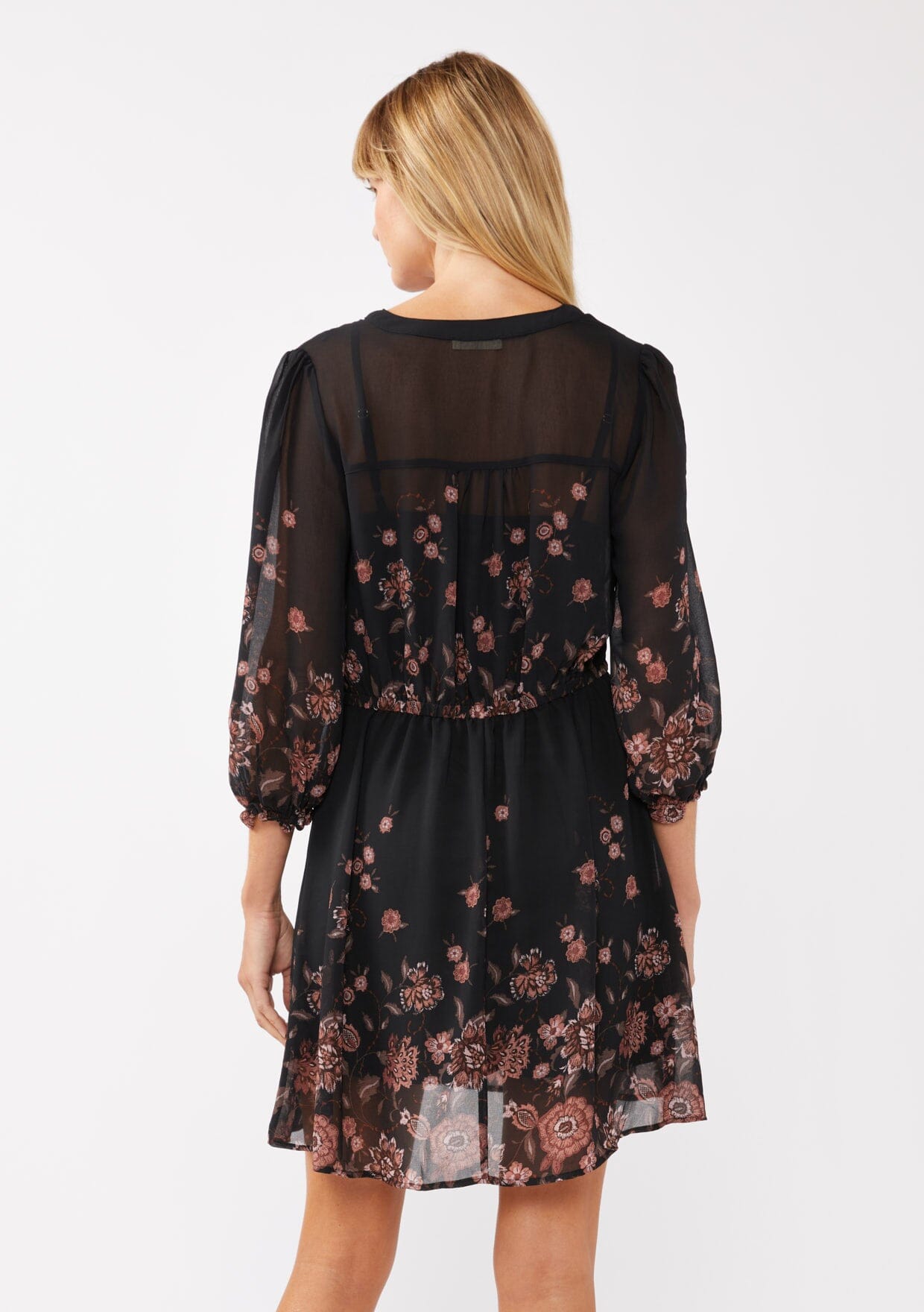 That Moment Floral Mini Dress