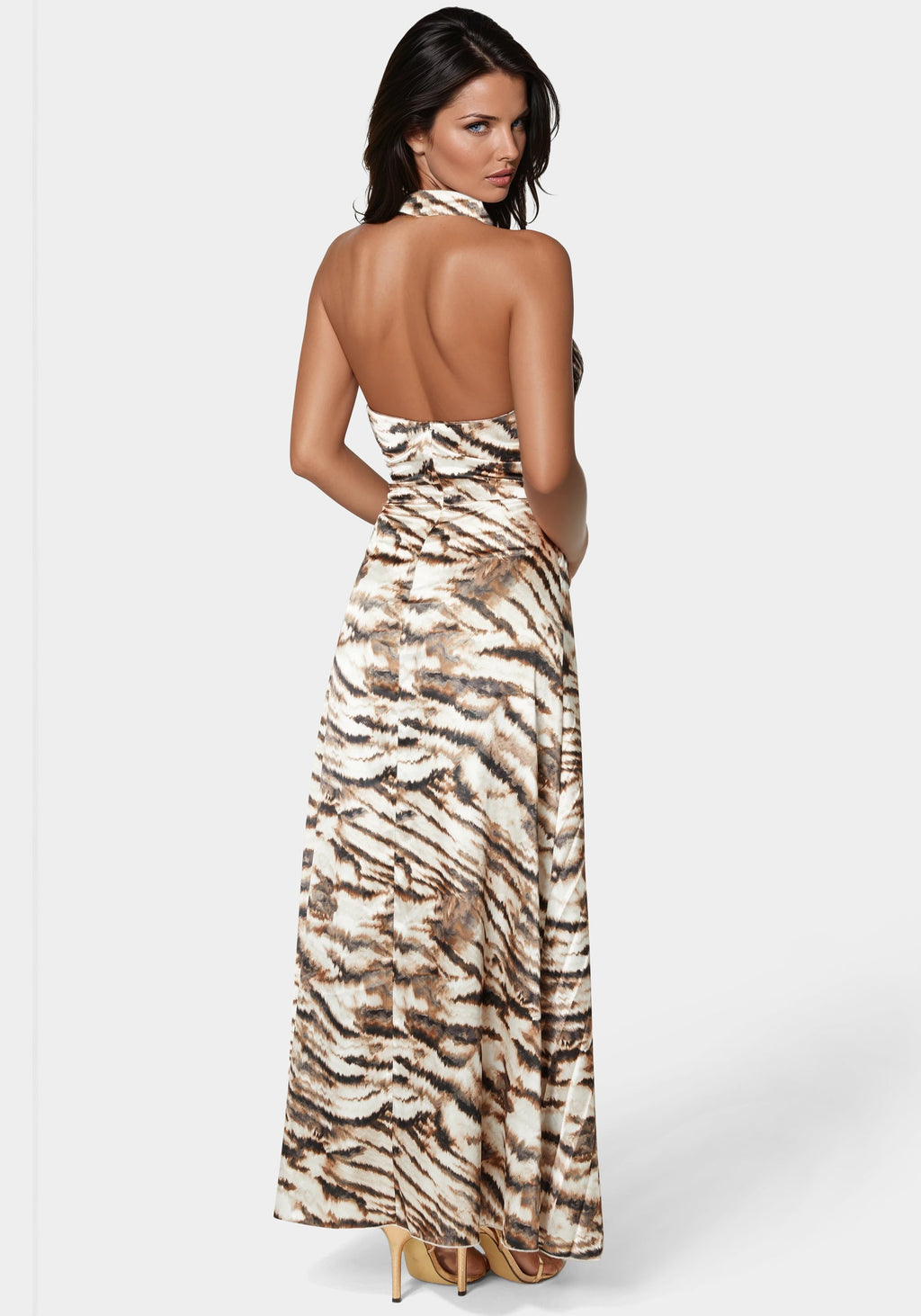 Estelle Pleated Maxi Dress
