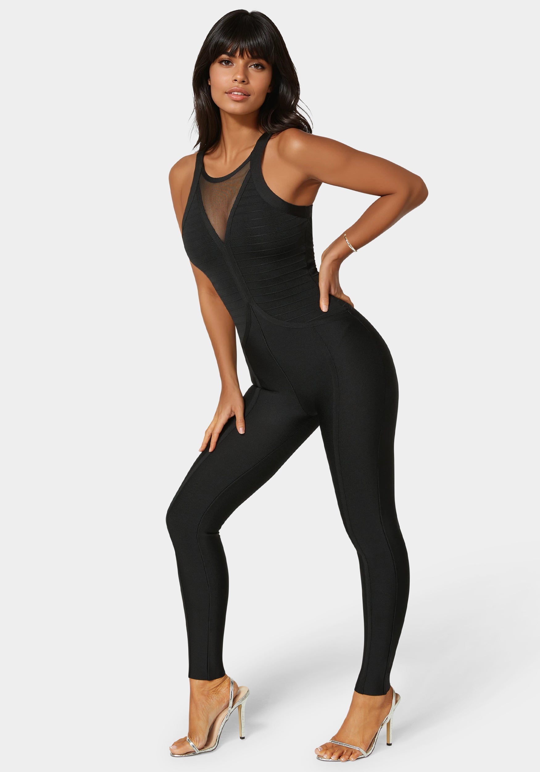 Bandage Knit Catsuit