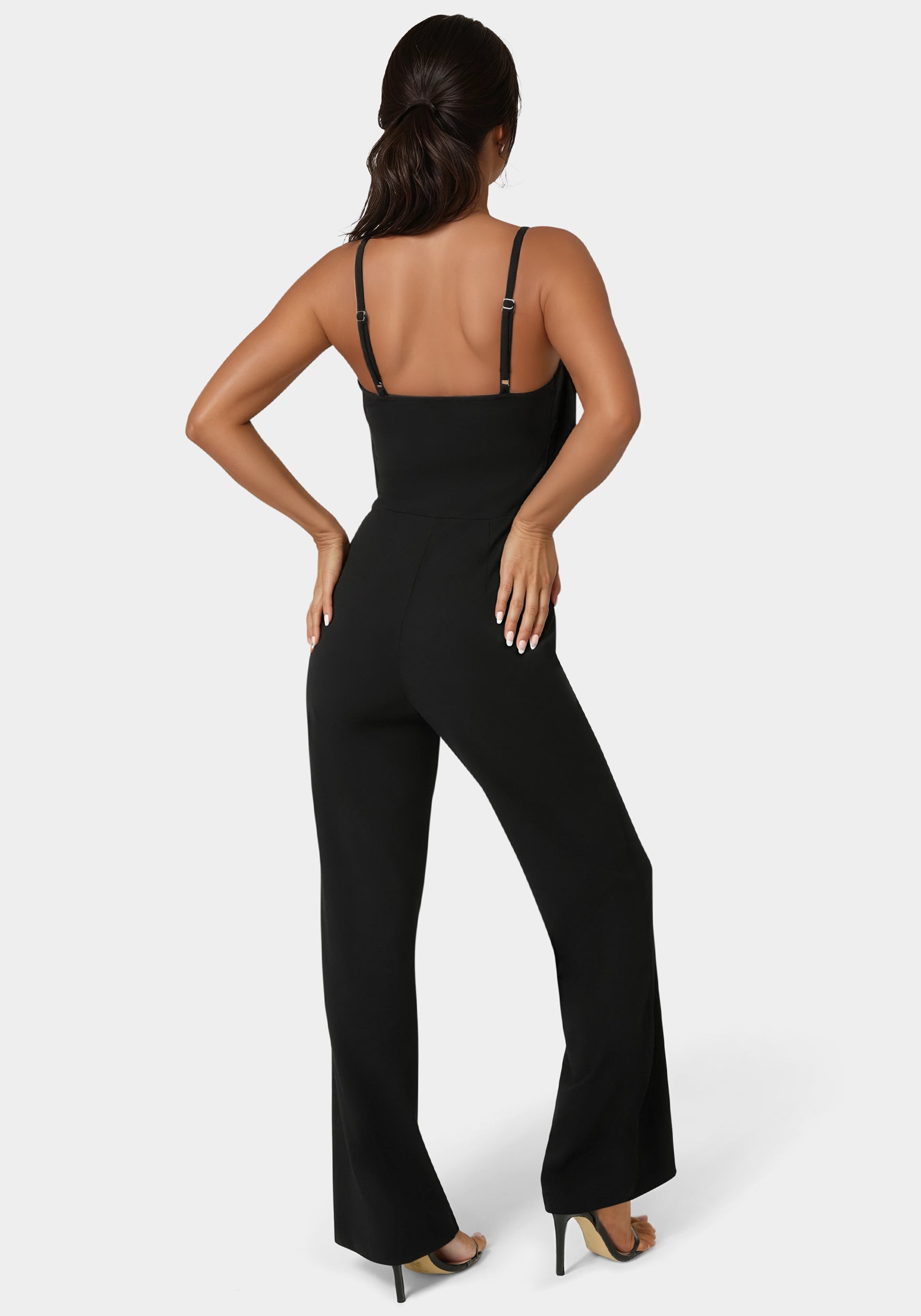 Embellished Flared Leg Jumpsuit