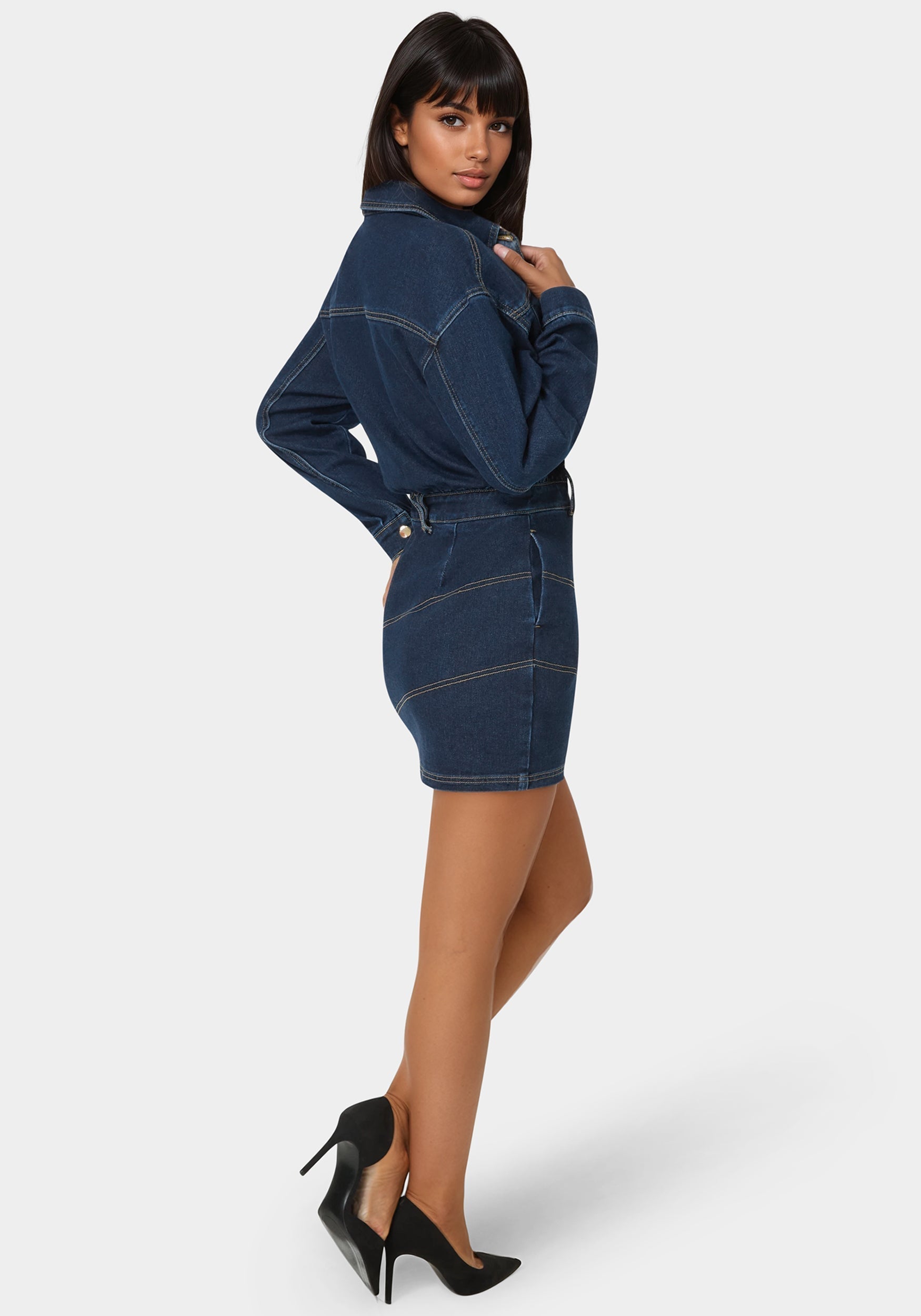Shirt Denim Mini Dress