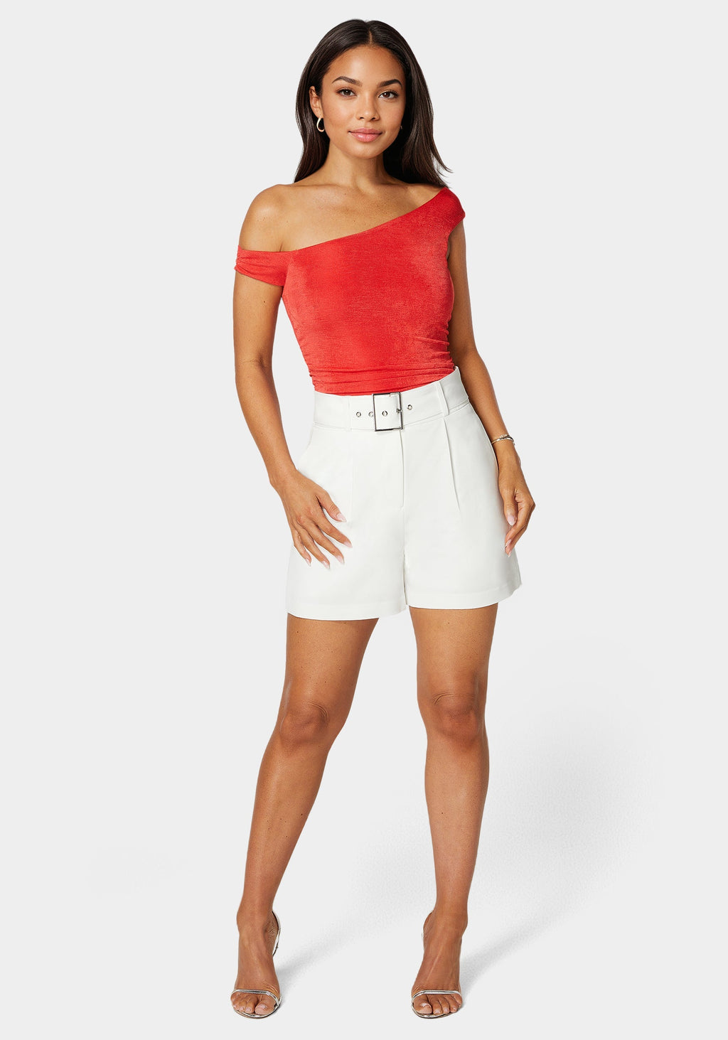 Flowy Belted Short