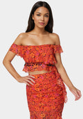 Ruffle Fringe Top