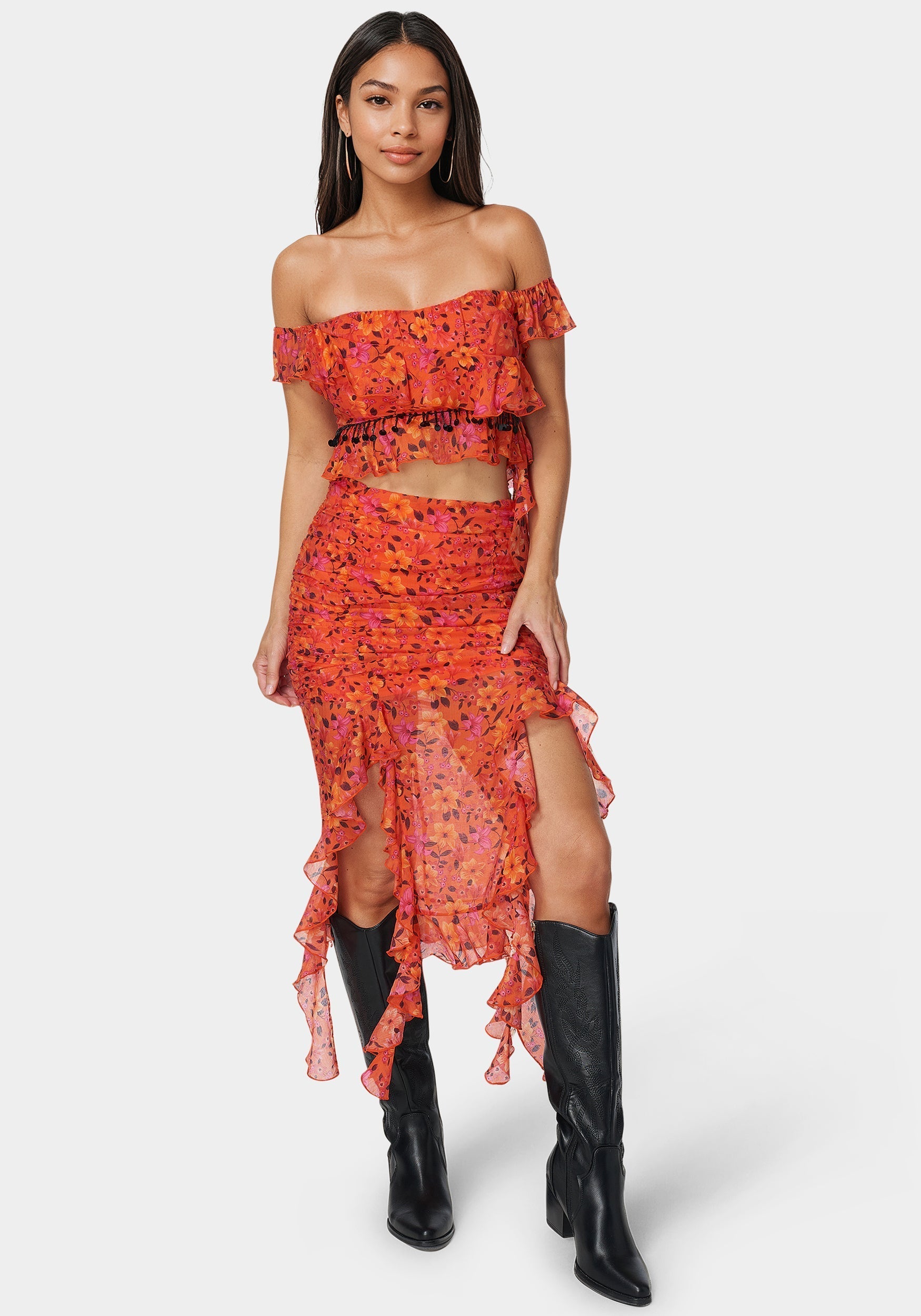 Ruffle Fringe Top