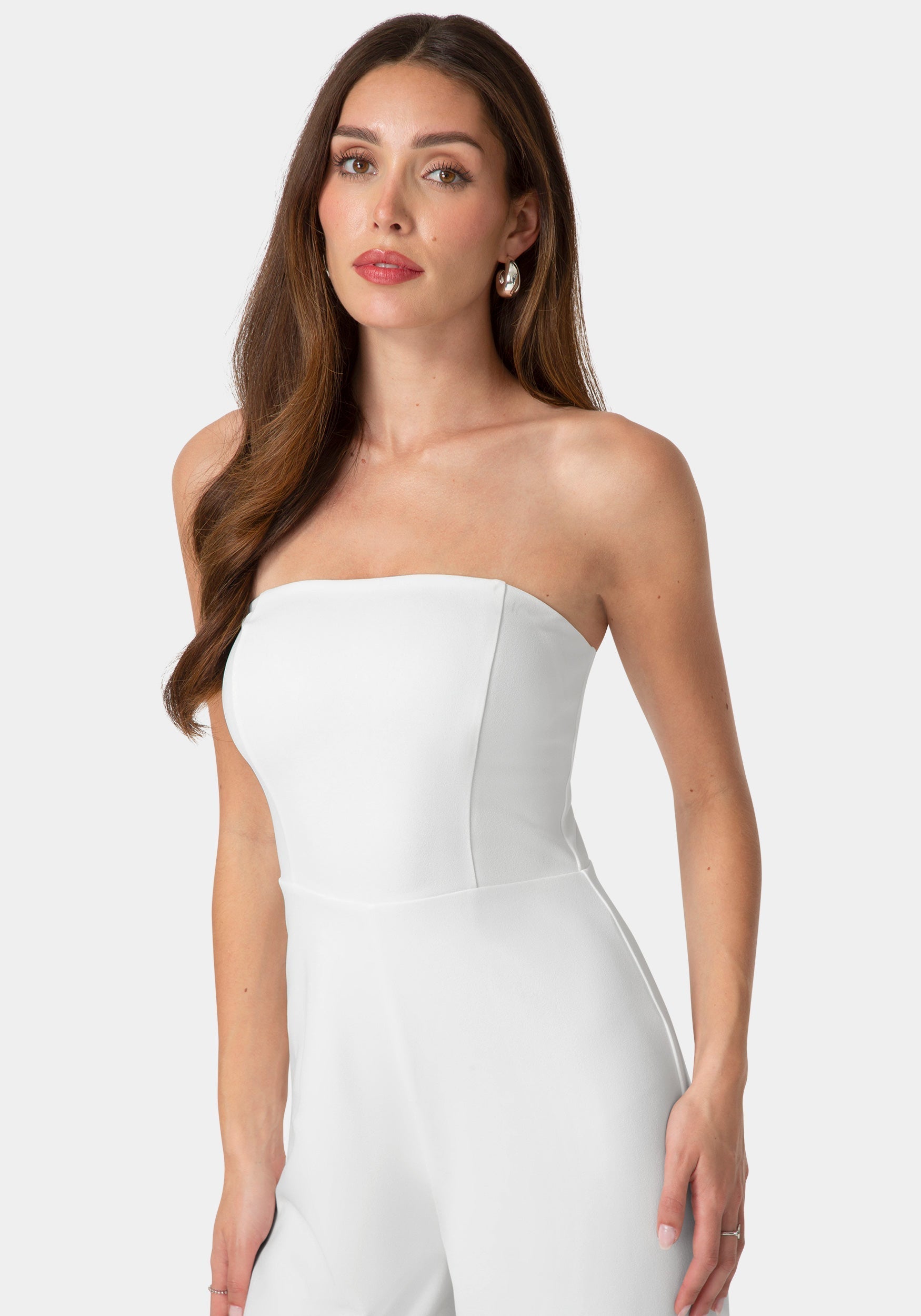 Strapless A-Line Jumpsuit