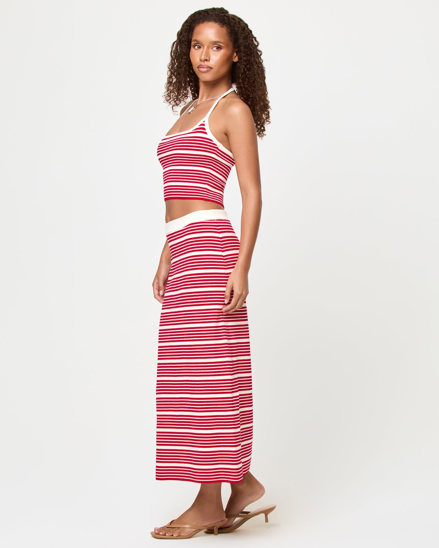 Positano Top - Superbloom Stripe