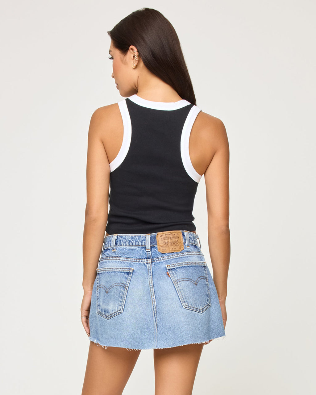 Ash Tank - Black White