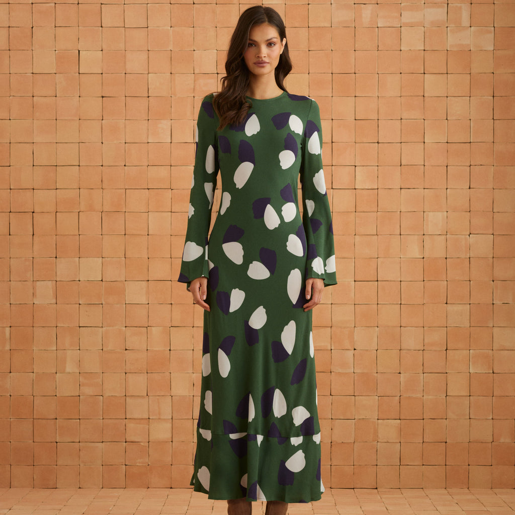 Anouk Dress In Verbena