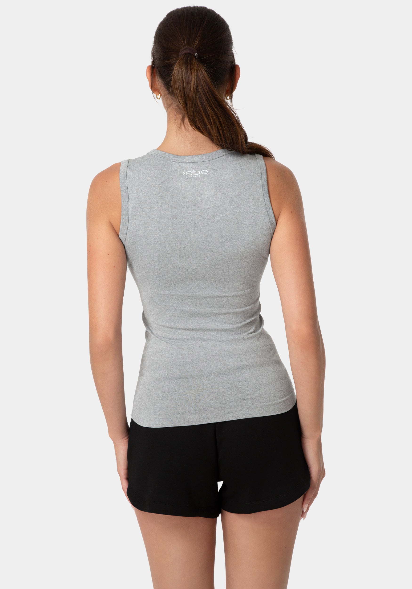 Double Front Seamless Tank With Foil Logo