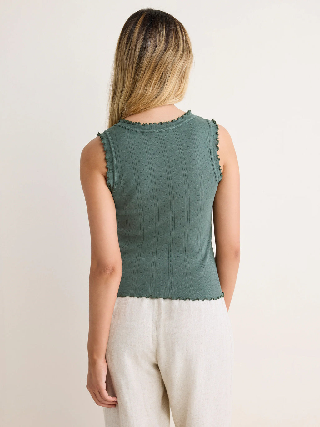 nz by NIC+ZOE Pointelle Rib Ella Tank
