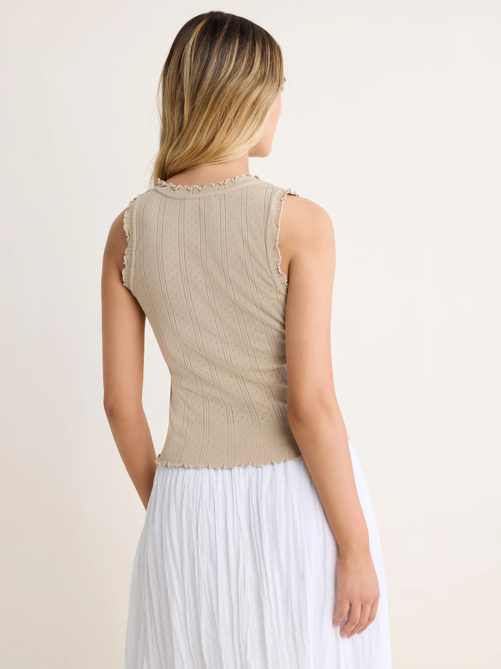 nz by NIC+ZOE Pointelle Rib Ella Tank