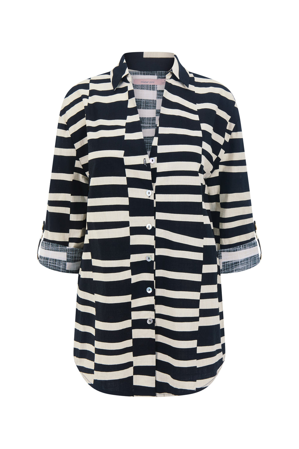 Beach Shirt In Pomelo