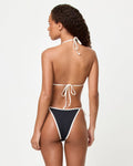 Levy Bikini Bottom - Black-Cream