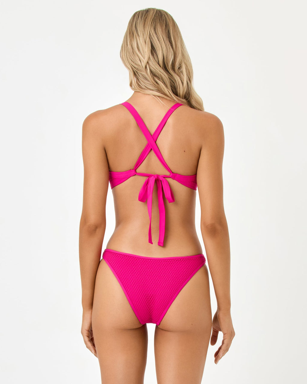 Tyla Bikini Top - Bougainvillea