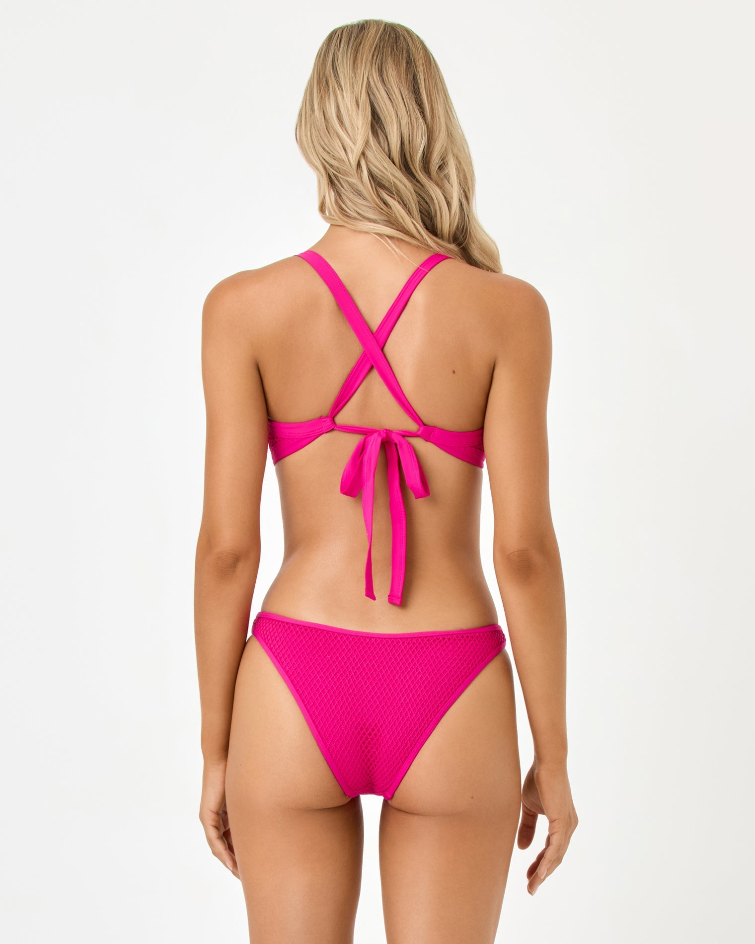 Tyla Bikini Top - Bougainvillea