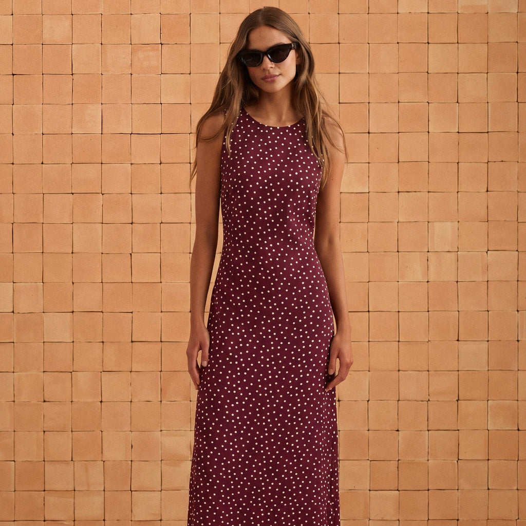 Candy Midi Dress In Dusty