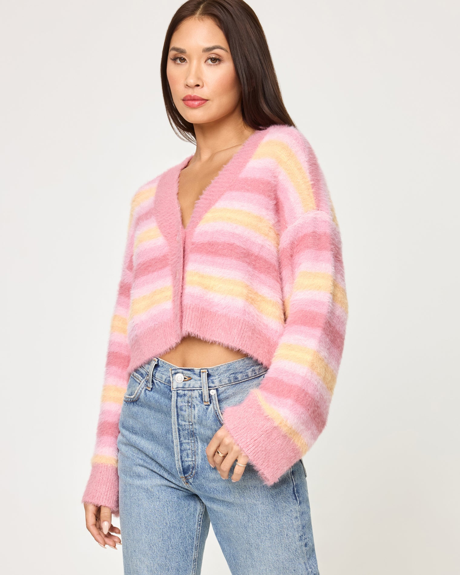 Daybreak Cardigan - Daybreak Stripe