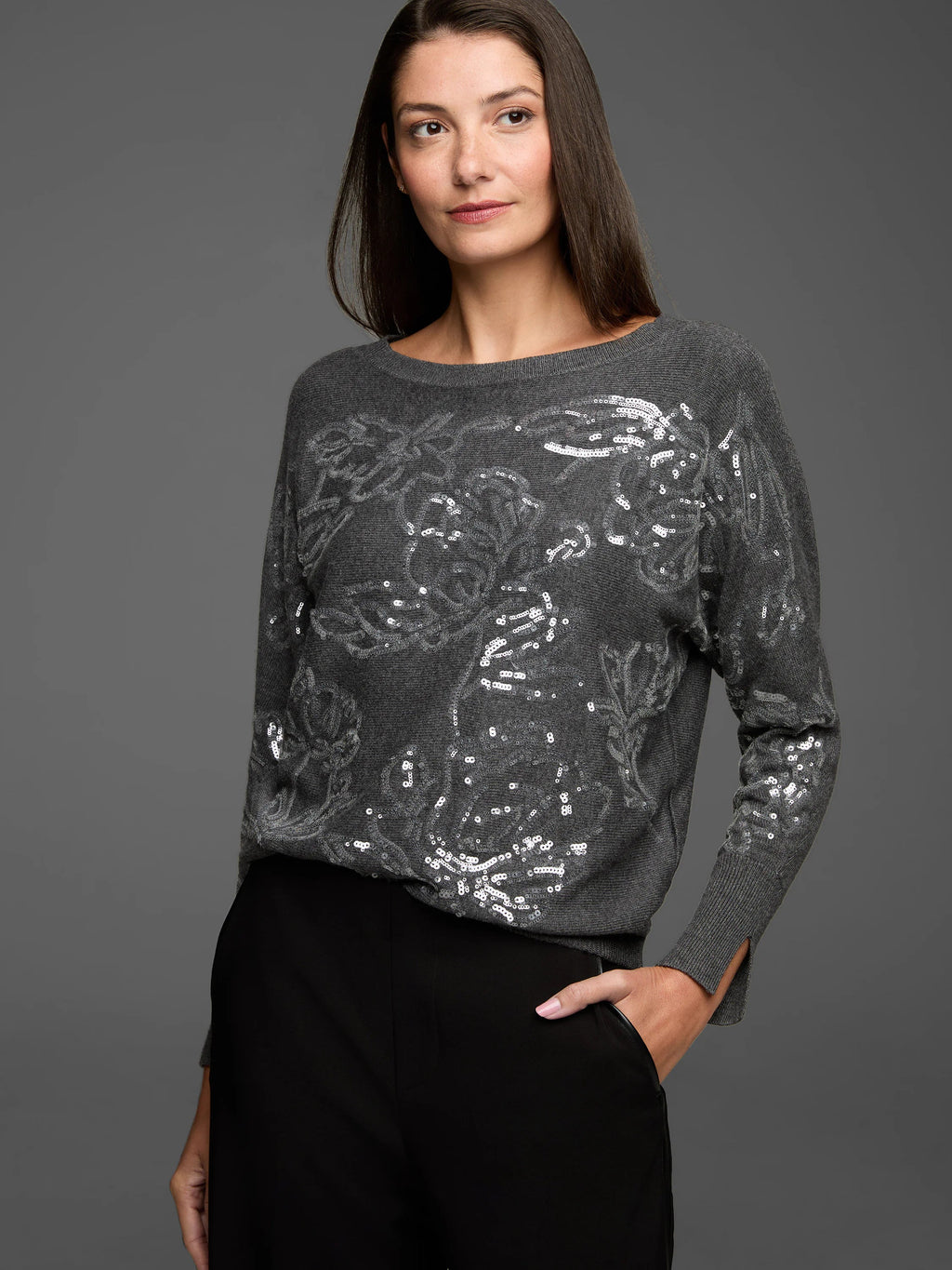 Gold Label Cotton Cashmere Silk Blend Sweater