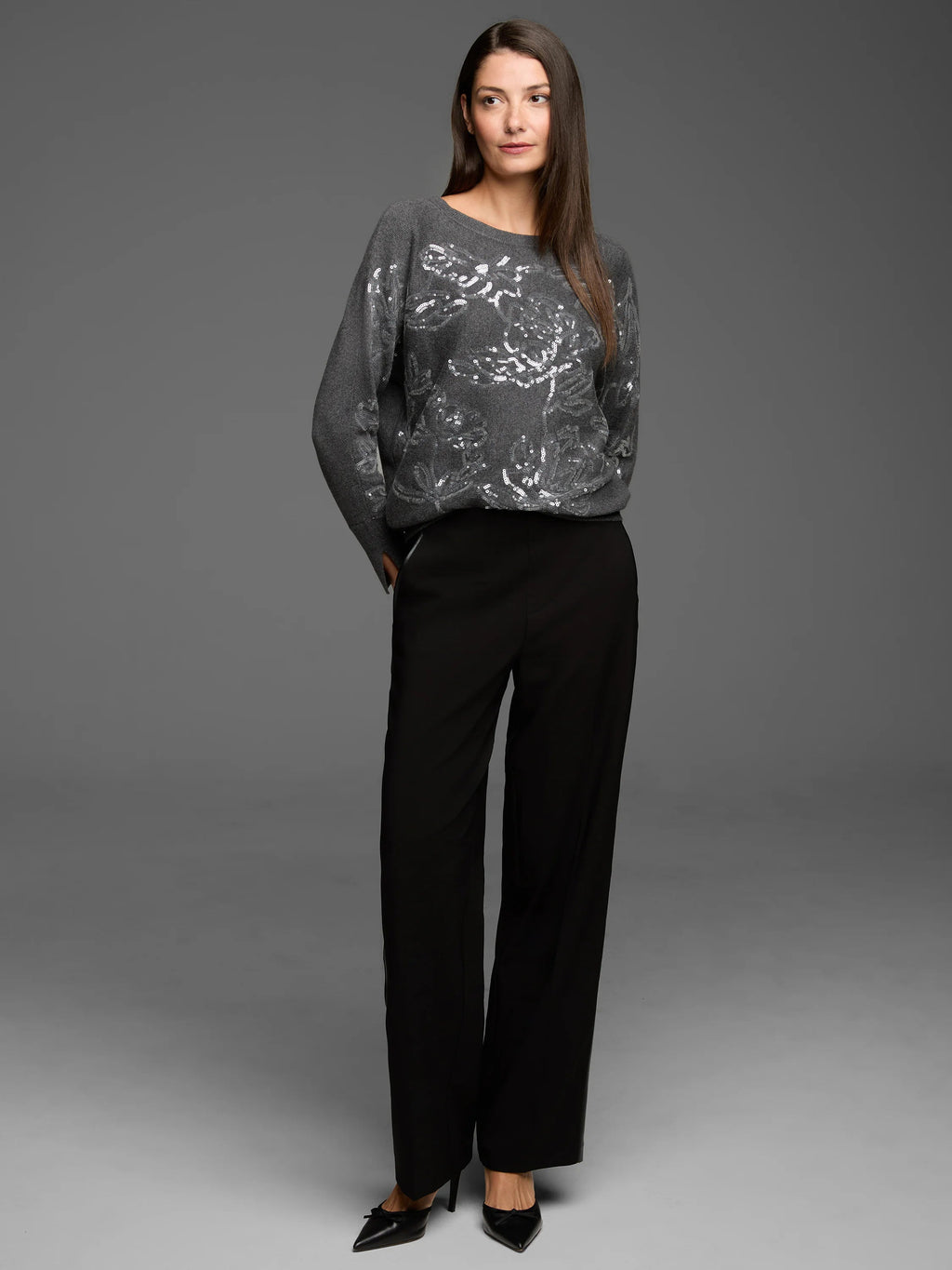 Gold Label Cotton Cashmere Silk Blend Sweater