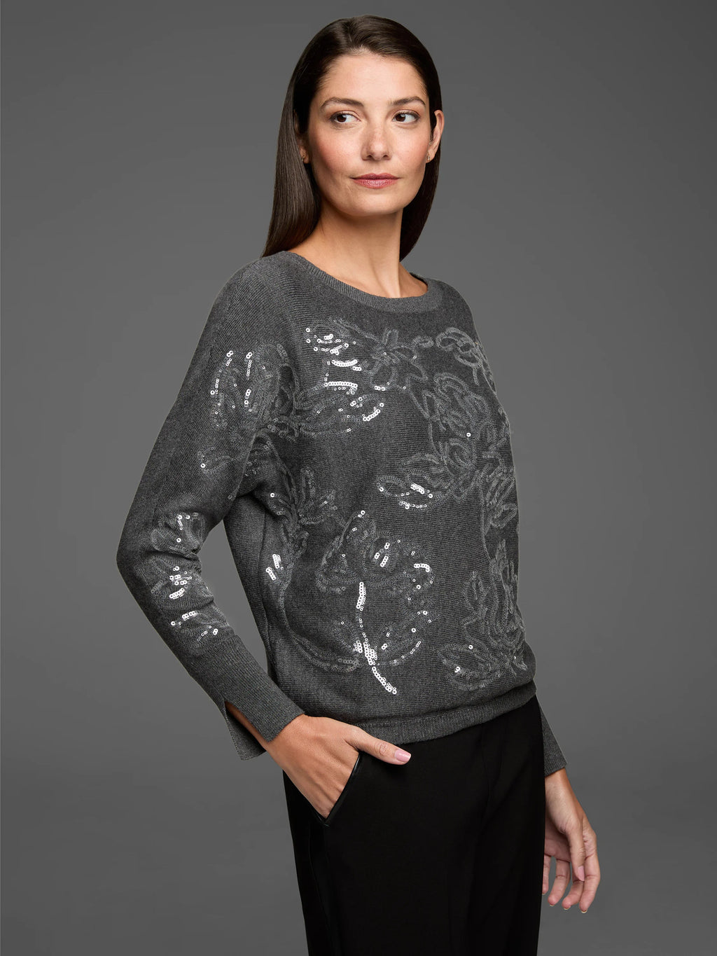 Gold Label Cotton Cashmere Silk Blend Sweater