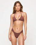 Sofia Bikini Top - Cafe