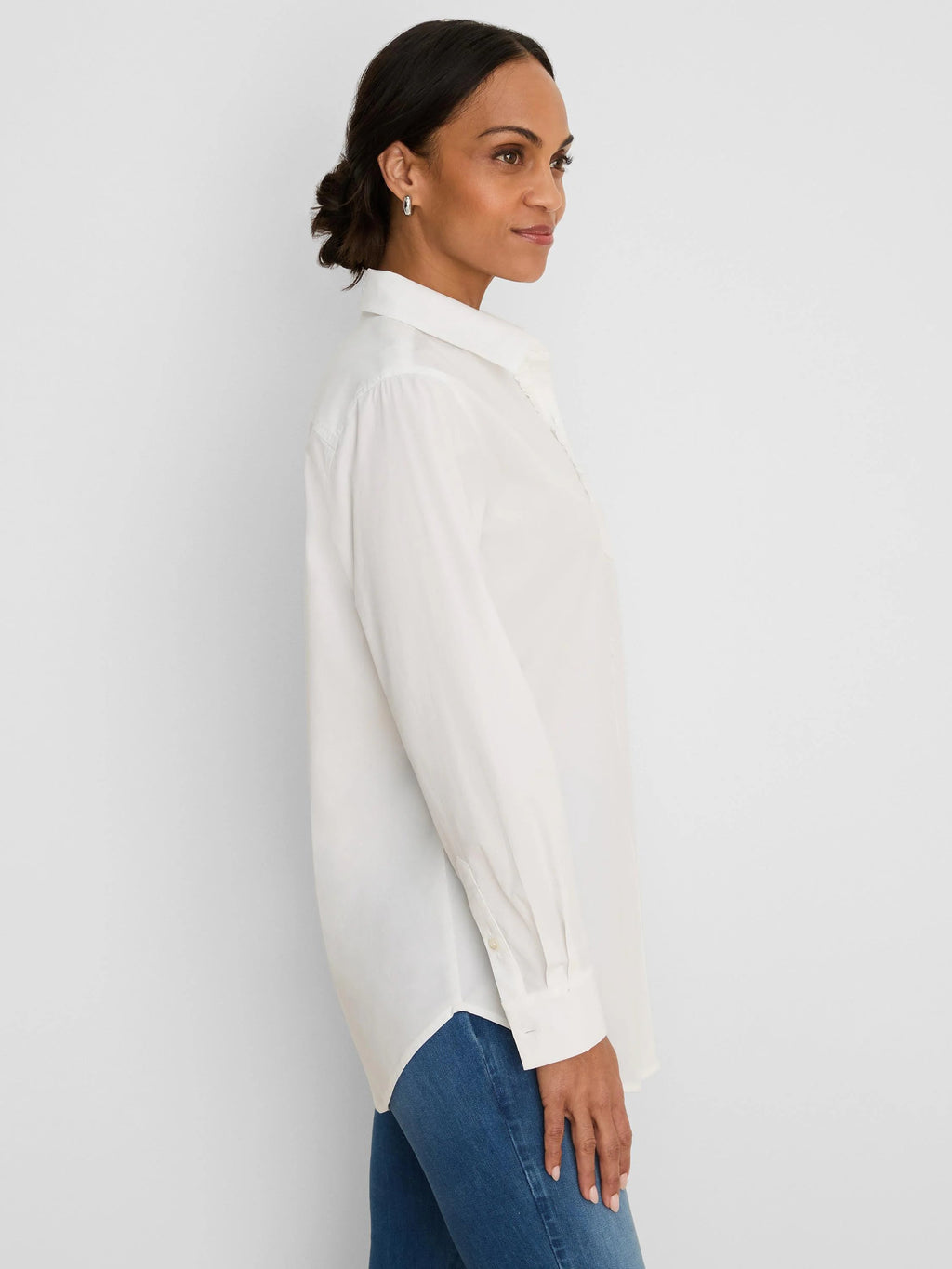 Ruffle Trim Shirt