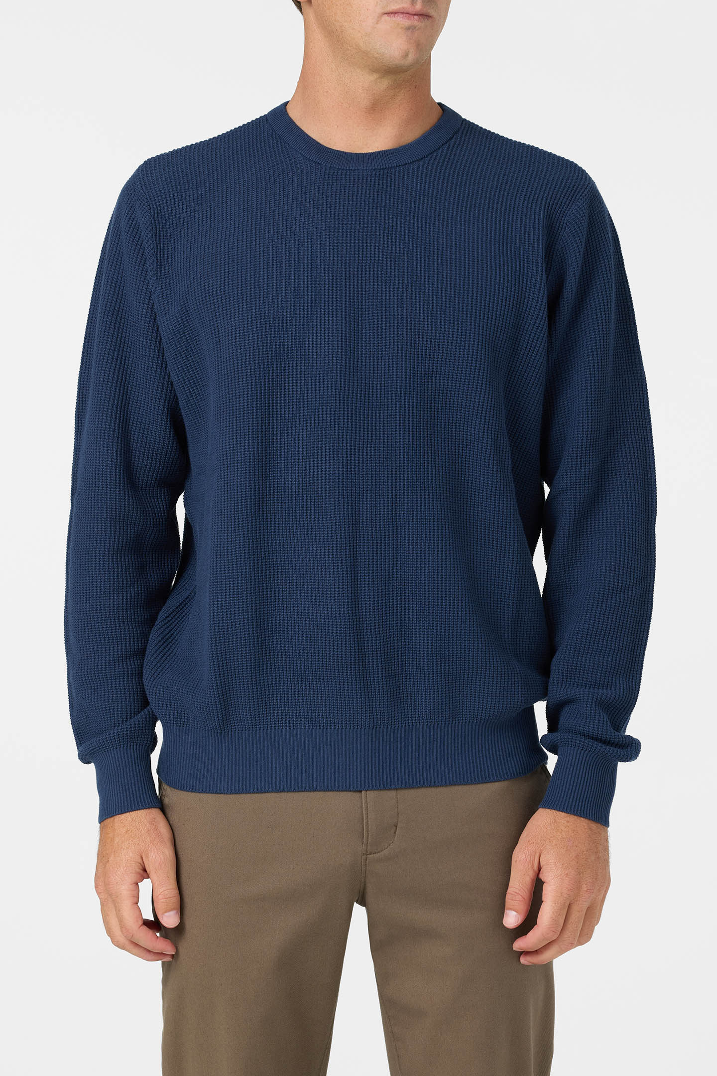 O'Riginals Roscoe Waffle Long Sleeve Sweater
