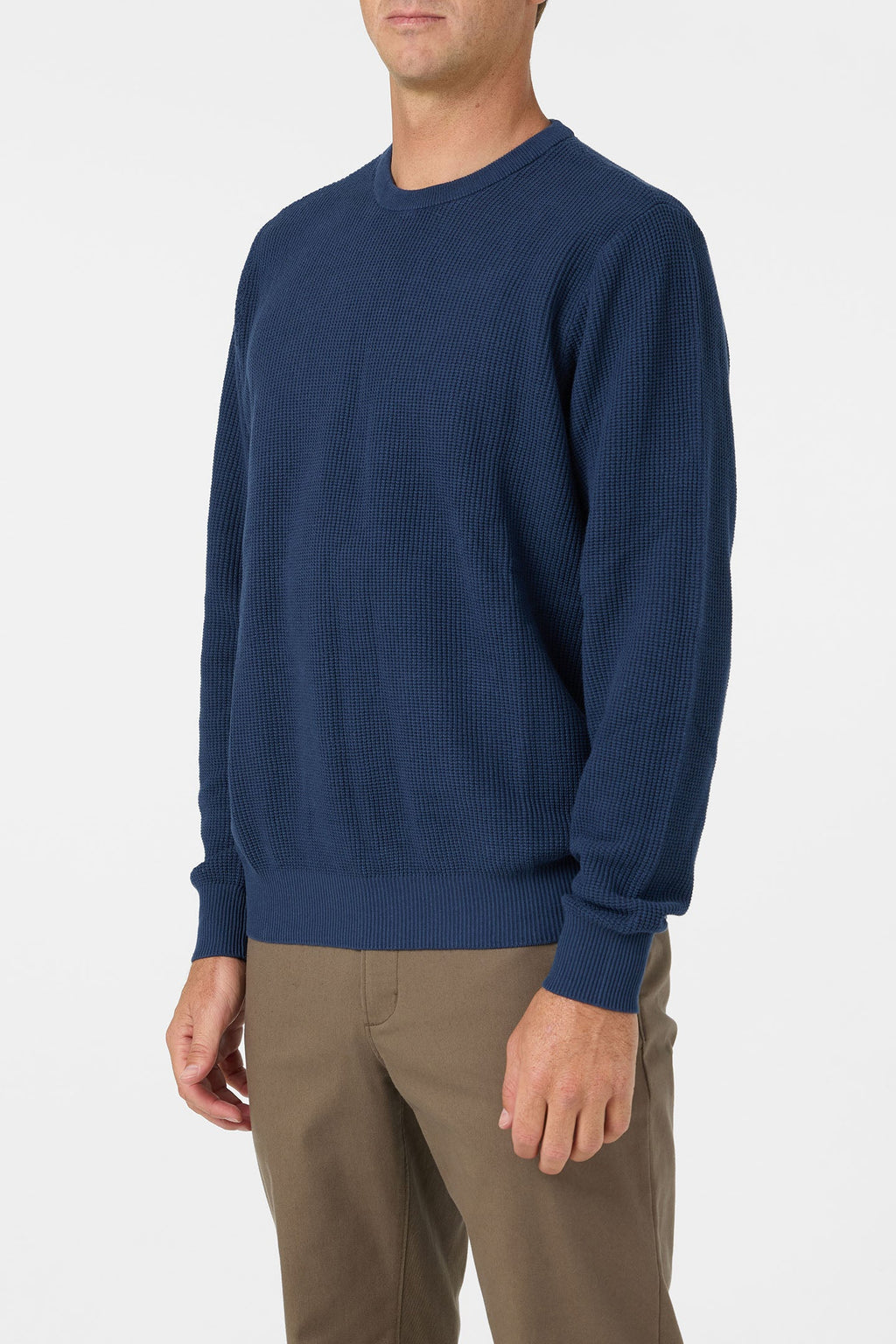 O'Riginals Roscoe Waffle Long Sleeve Sweater