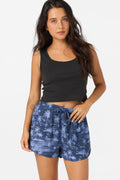 Millie Tropical Scene Beach Shorts