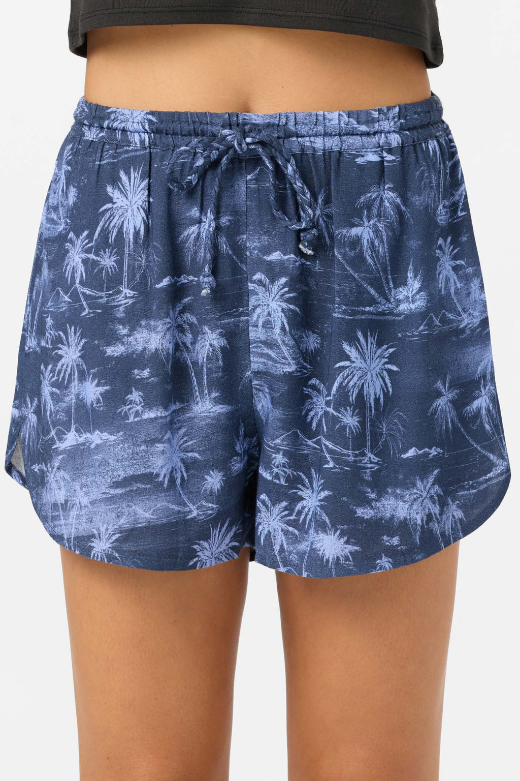 Millie Tropical Scene Beach Shorts