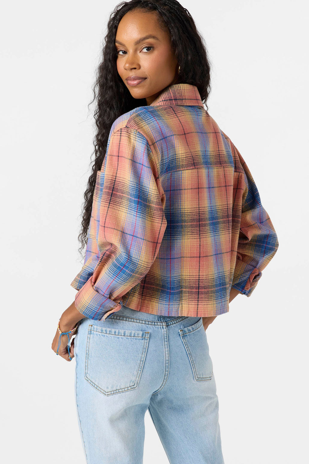 Roy Flannel Long Sleeve Top