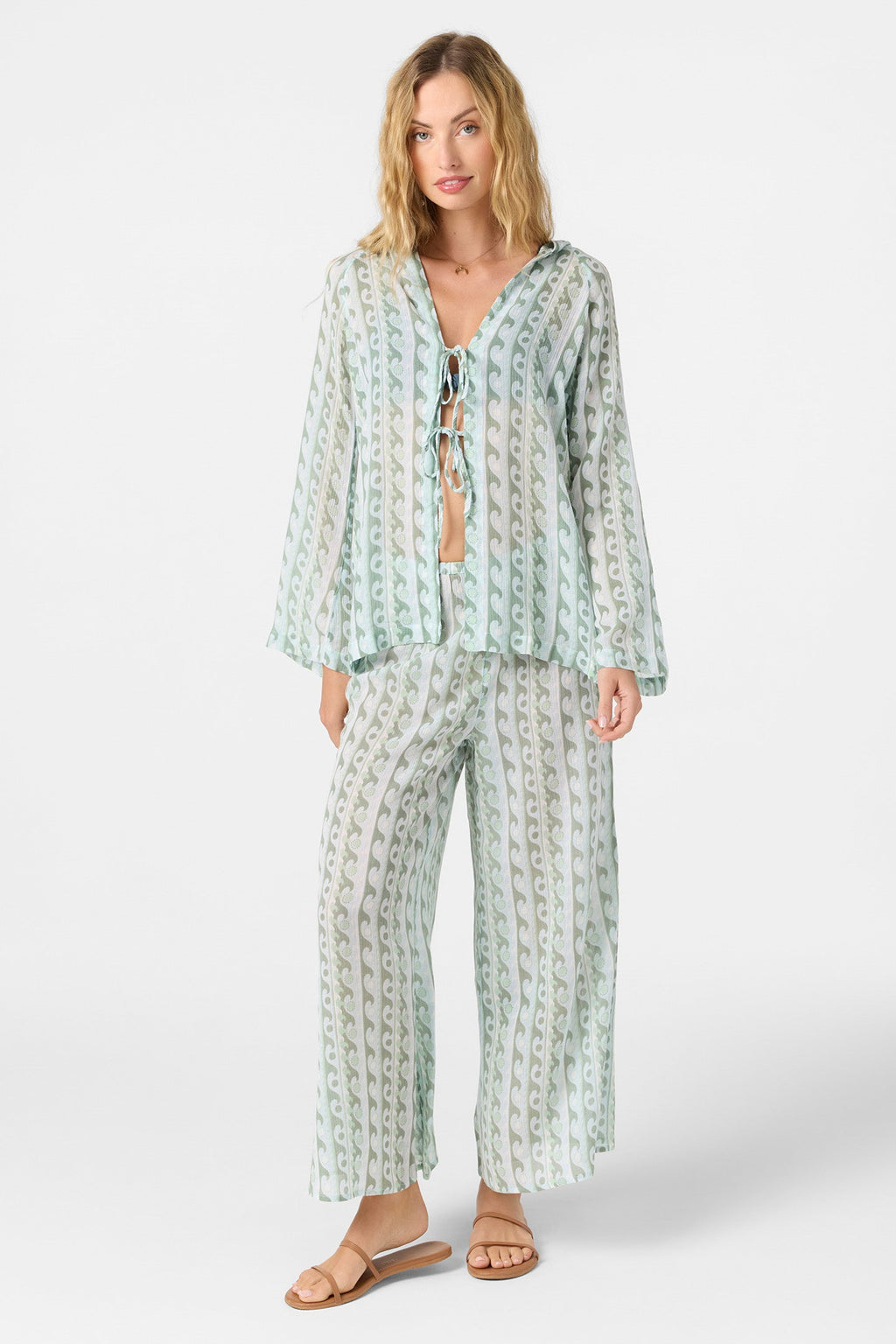 Regina Printed Cover-Up Pants