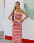 Positano Top - Superbloom Stripe