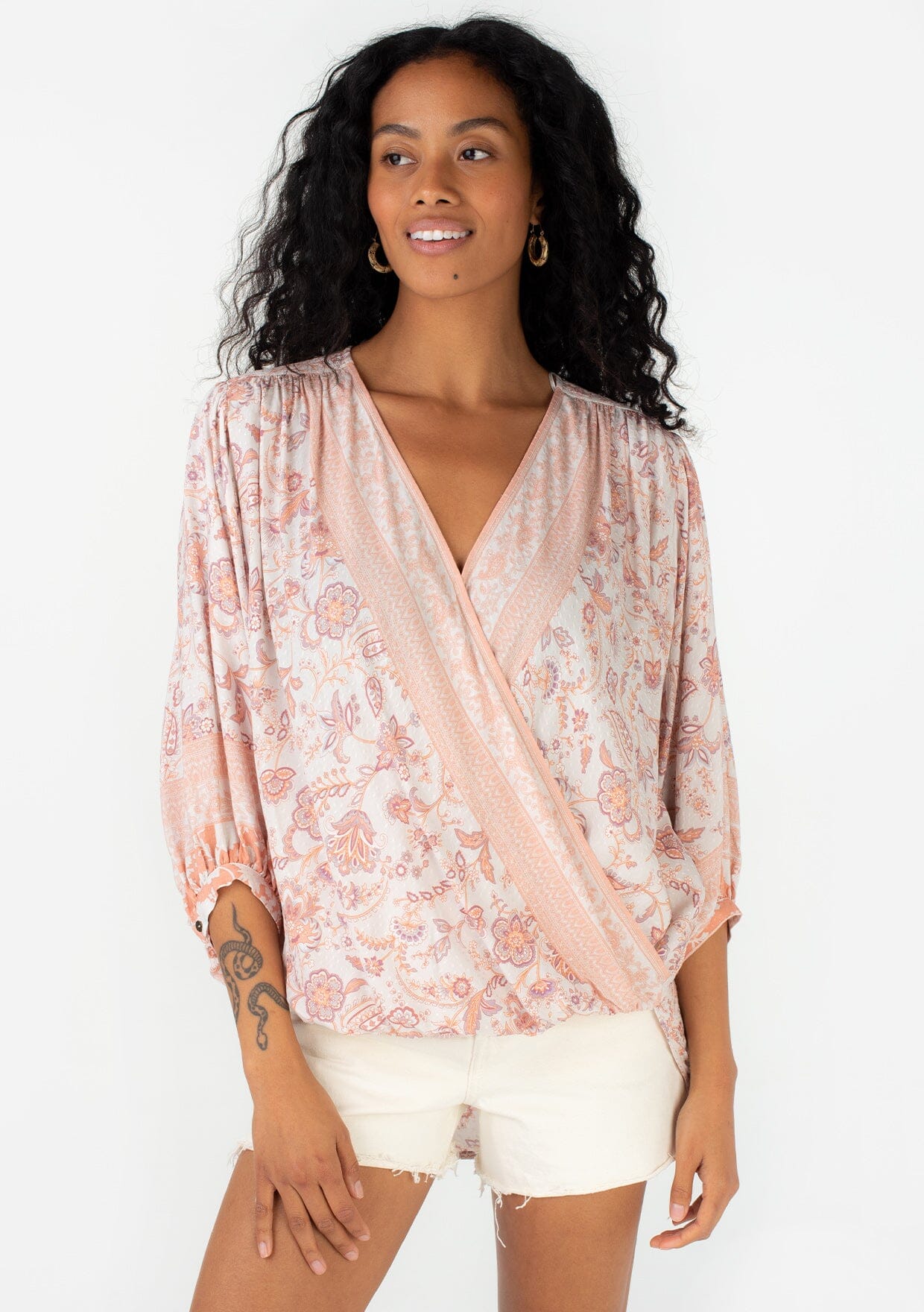 Giada Surplice Top