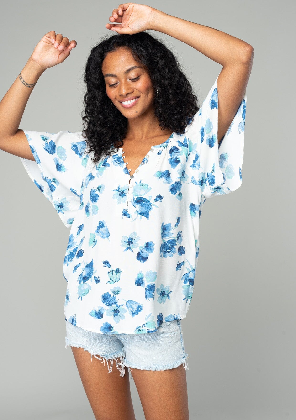 Zosia Floral Top
