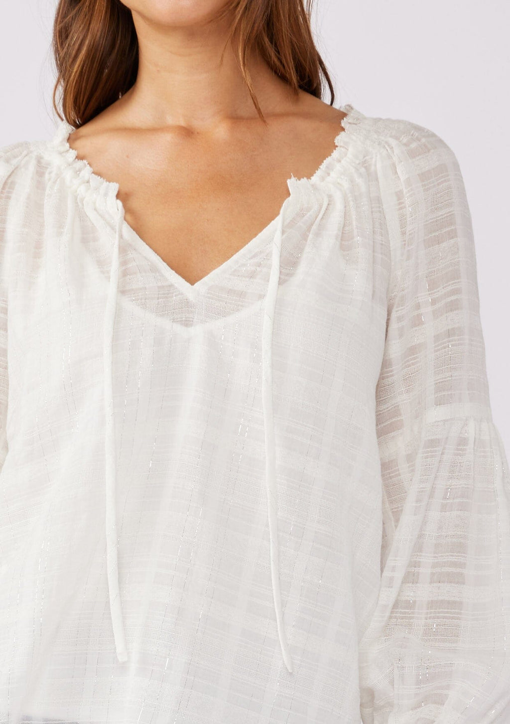 Moonlit Peasant Top