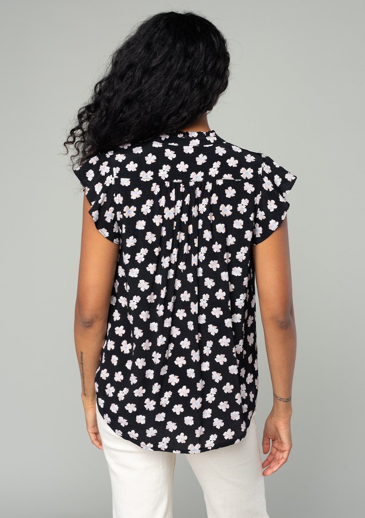 Liara Flutter Sleeve Top