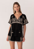 Dixie Cotton Embroidered Top