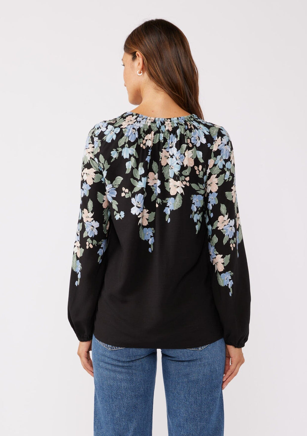 Yours Truly Floral Blouse