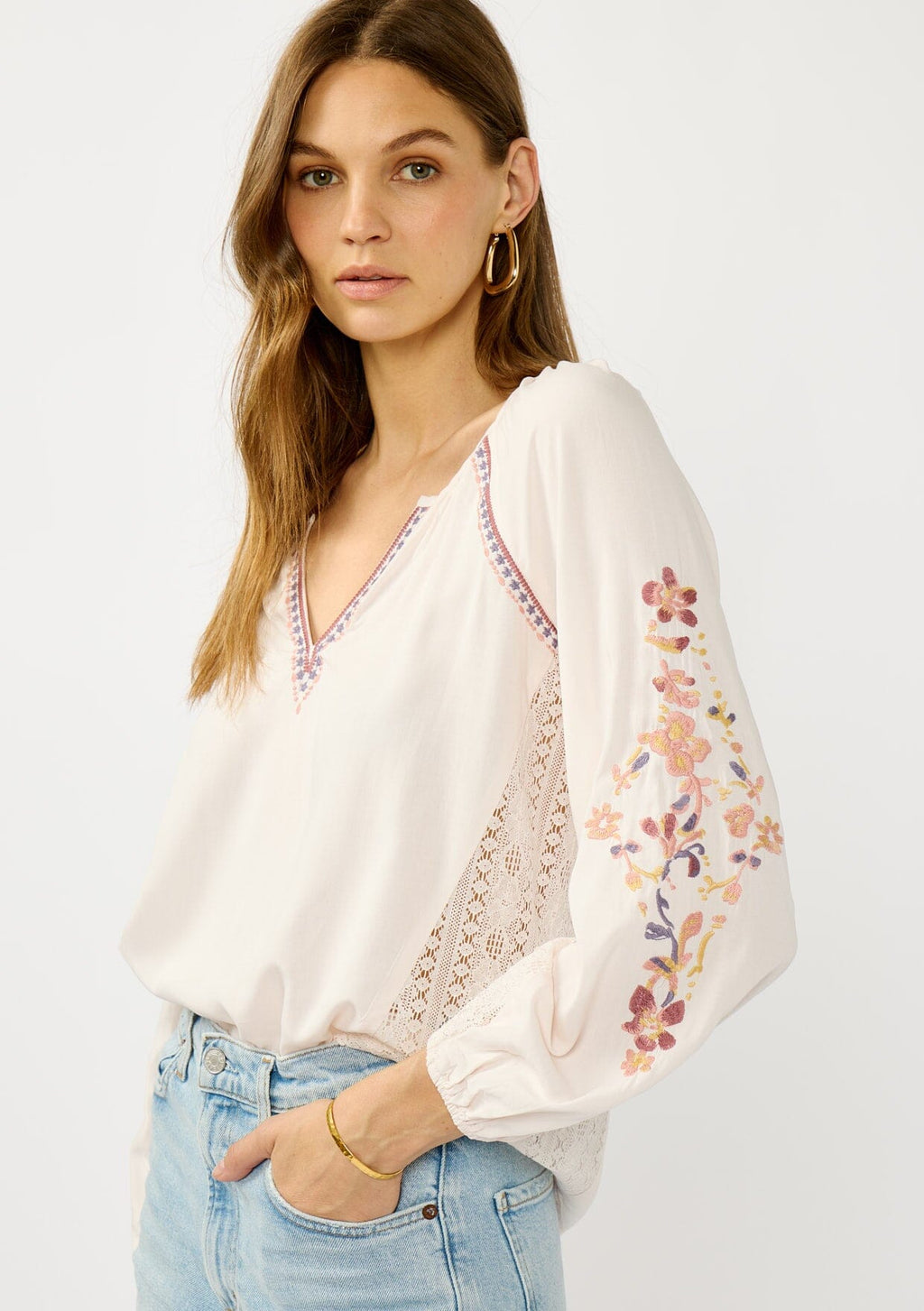 Daphne Embroidered Blouse
