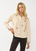 Rider Rose Corduroy Shirt