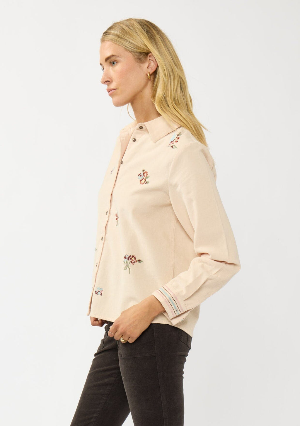 Rider Rose Corduroy Shirt