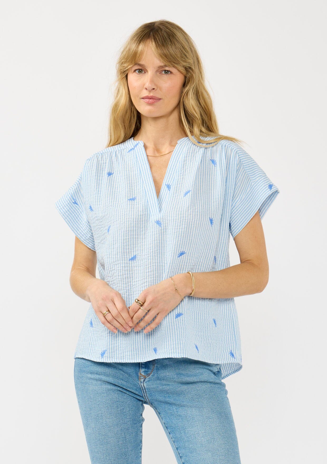 Sia Striped Top