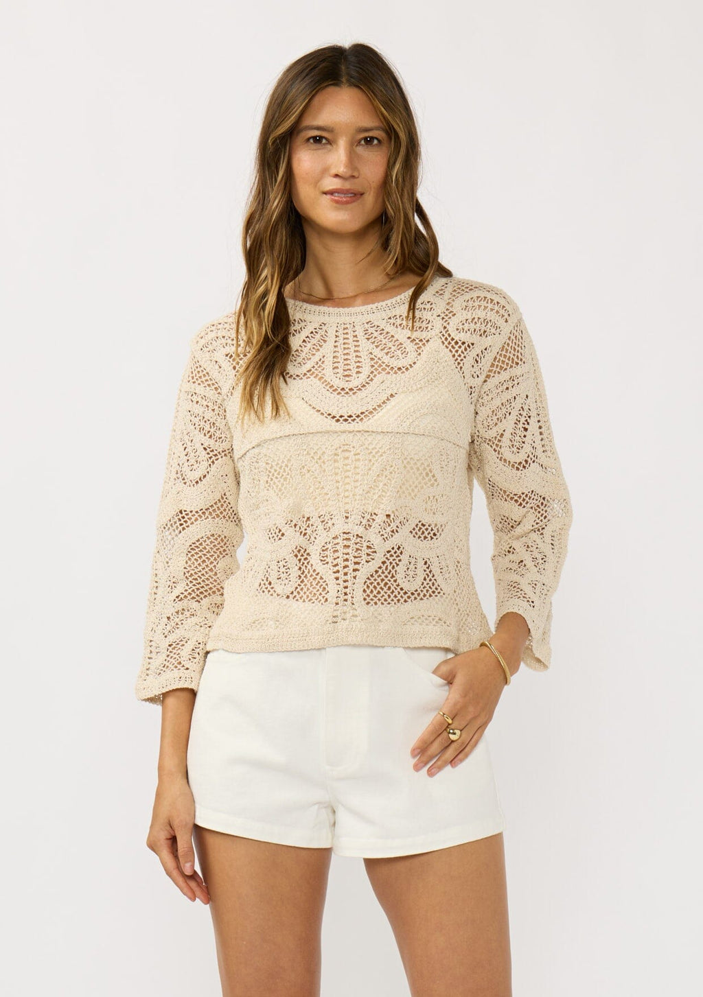 Lani Crochet Top