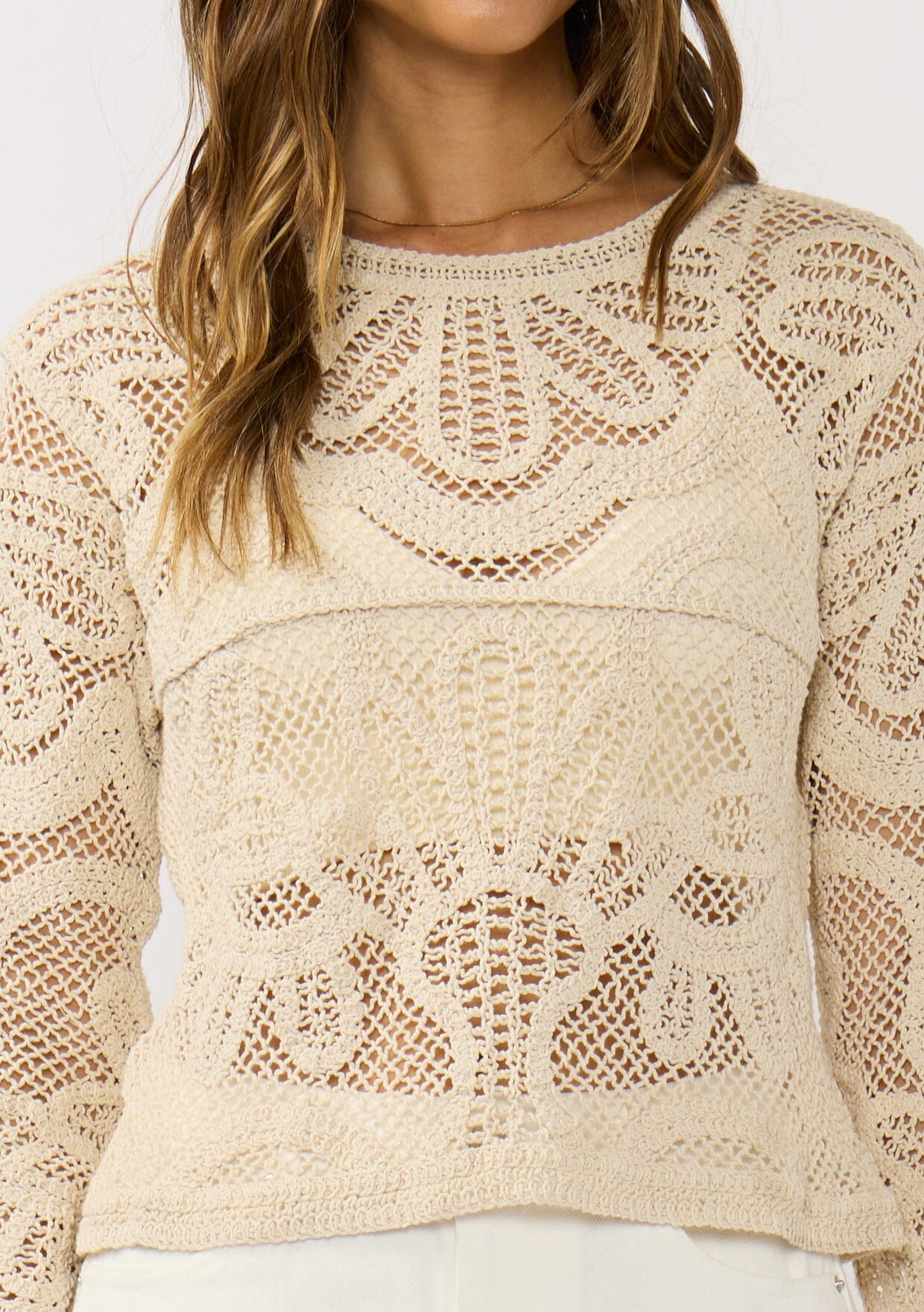 Lani Crochet Top