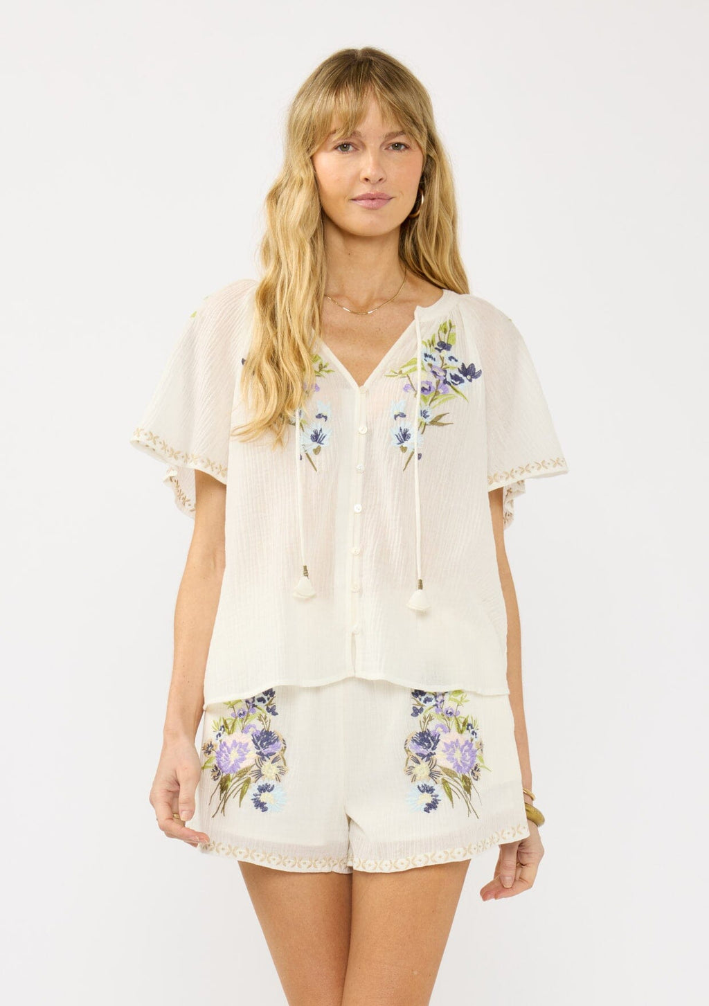 Haven Embroidered Top