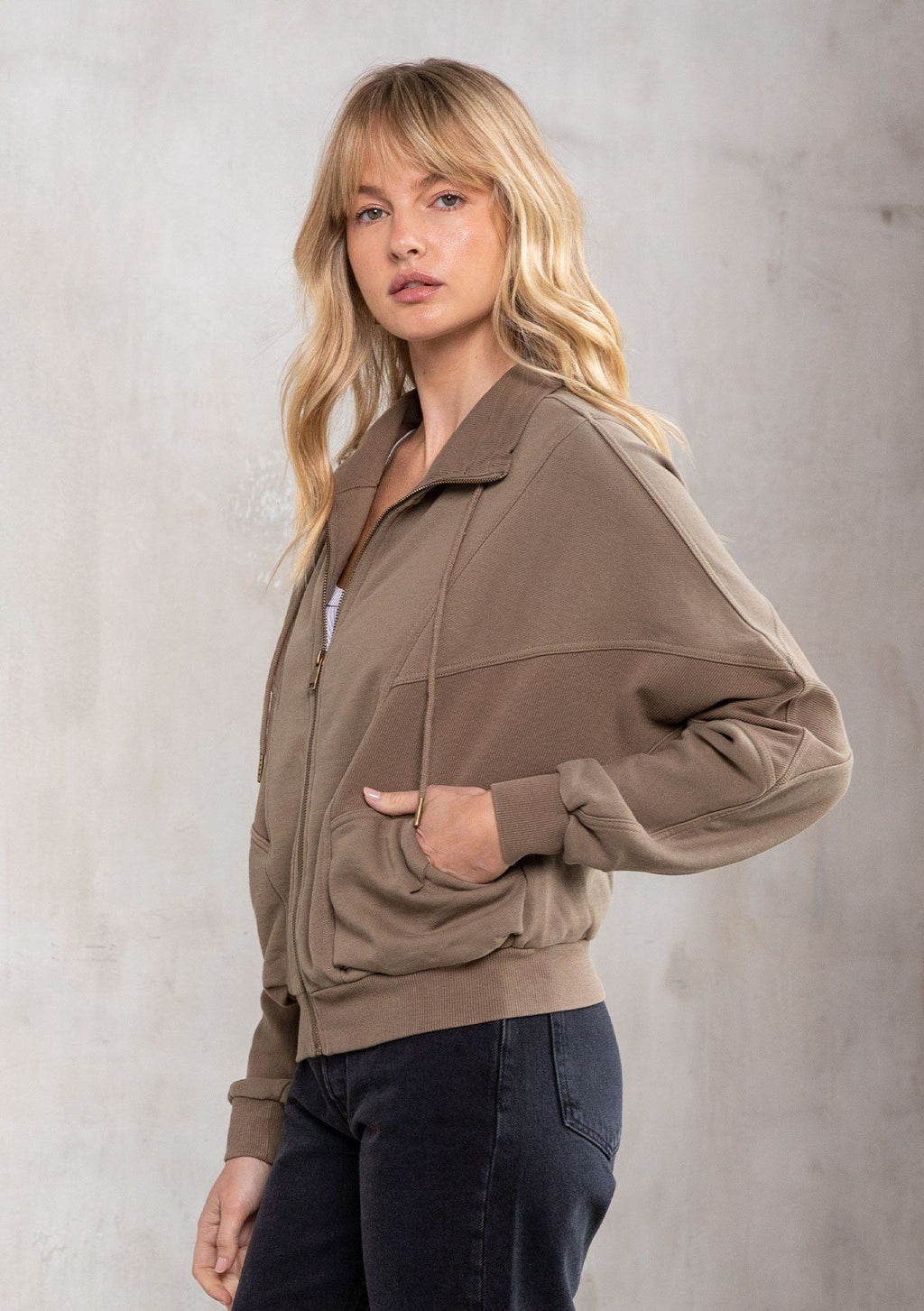 Saturdays Zip-Up Sweatshirt