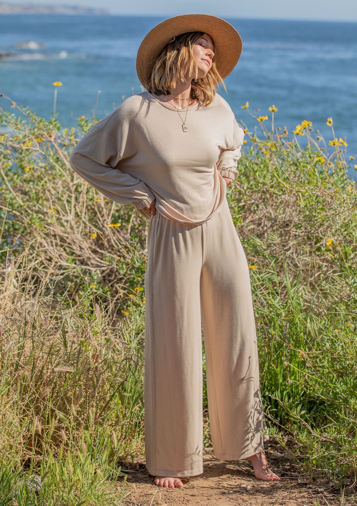 Lotus Wide Leg Pant